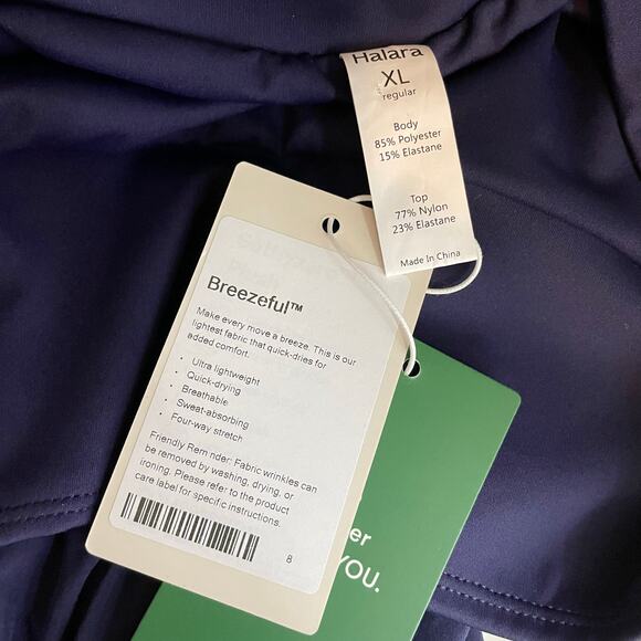 Halara Breezeful High Waisted High Low Ruffle Flowy Midi Quick Dry Skirt XL New - Picture 14 of 16